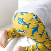 Yellow Shark Leggings