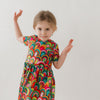 Retro Rainbow print Dress