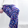 Sequin print "Kid Fit" Trousers
