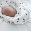 Turtle print Muslin Swaddle