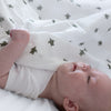 Turtle print Muslin Swaddle