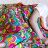 XXL Retro Rainbow Blanket