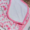 Cherry Blossom Print Pram Blanket