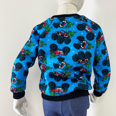 Xmas Monster Truck Sweater