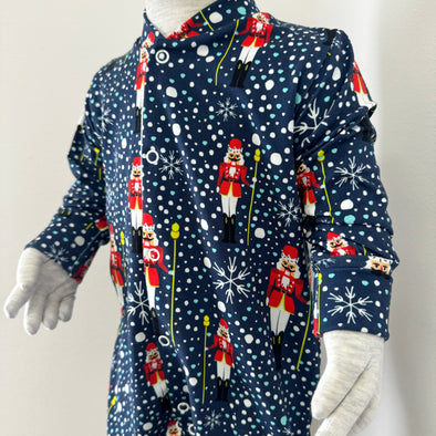 Nutcracker print cotton Sleepsuit *PRE-ORDER*