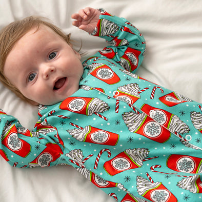 Hot chocolate Cotton Sleepsuit