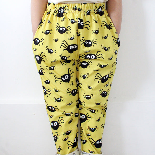 Yellow spider "Kid Fit" Trousers