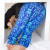 Blue Robot Leggings