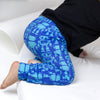 Blue Robot Leggings