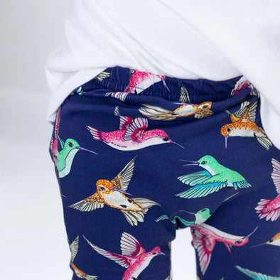 Hummingbird Print Leggings