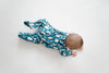 Blue Penguin cotton sleepsuit