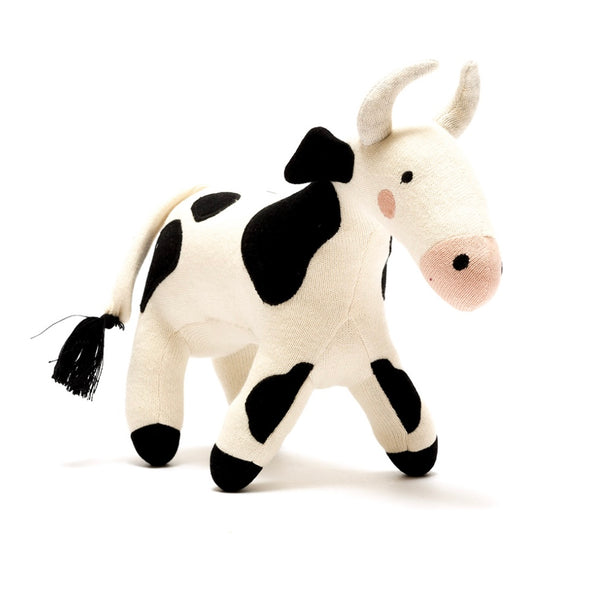 Knitted Cow Toy