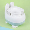 Bunny Training Potty with Back Rest, Removable Bowl & Lid