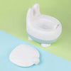 Bunny Training Potty with Back Rest, Removable Bowl & Lid