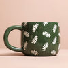 Ceramic Green Leafy Dad Mug