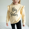 Big sister frill sleeve Sweatshirt