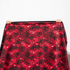 Red sequin print XXL blanket