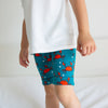 Crab print shorts