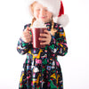 Christmas party Animal Long sleeve Dress