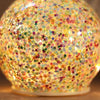 Small LED Rainbow Glitter Light Globe