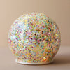 Small LED Rainbow Glitter Light Globe