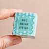 Tiny Matchbox Ceramic Bear Token