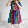 Neon Leopard Dress 1-9 Years