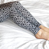 Grey Leopard adult ladies Leggings