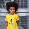 Birthday Number 4 top ( all colours) - Fred & Noah