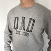 Adult Dad Est. Grey Sweater