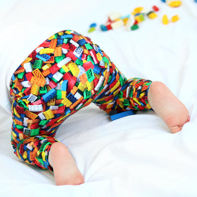 Brick print Child & Baby Leggings 0-9 Years