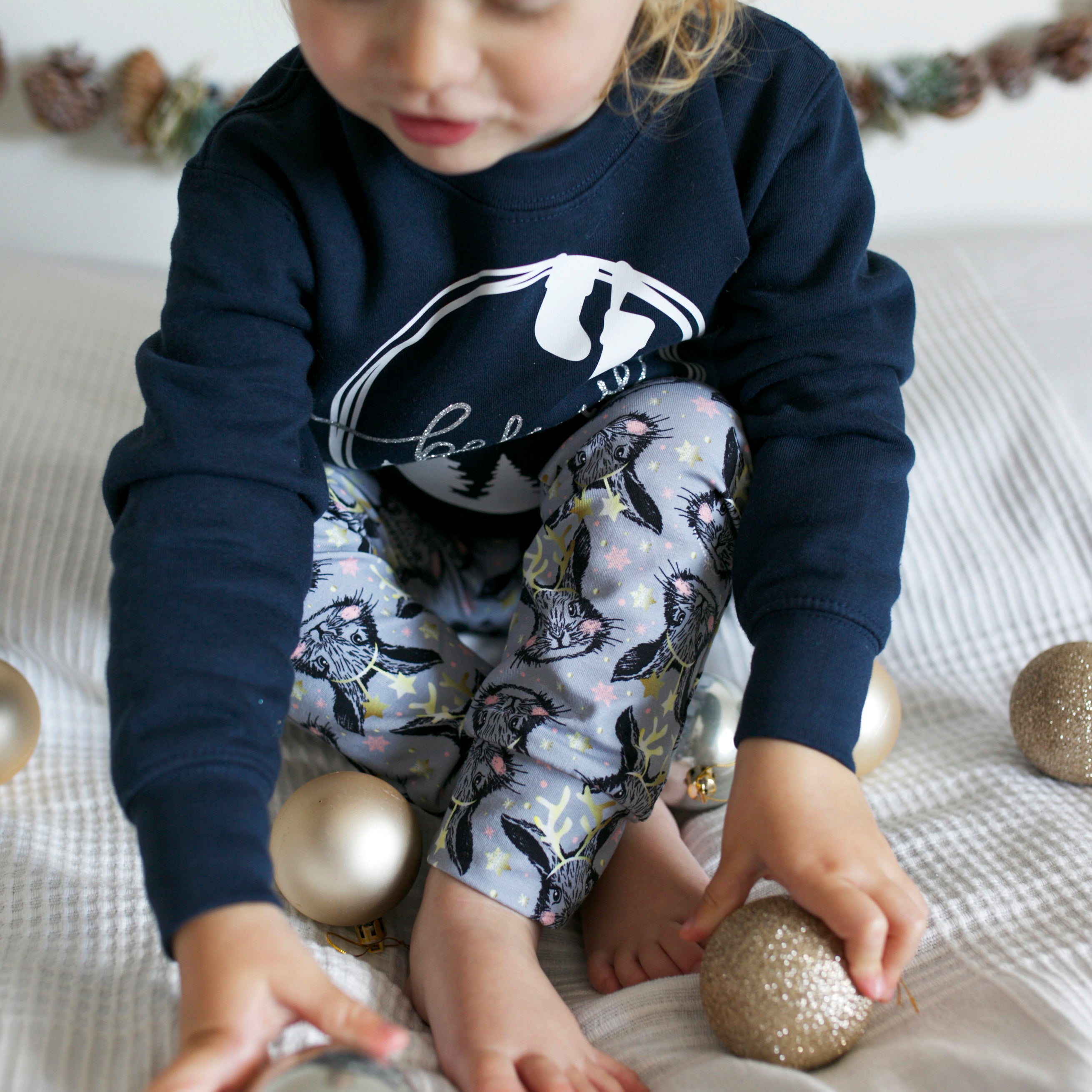 Easter Bunny print Child & Baby Leggings – Fred & Noah