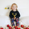 Sparkle Reindeer Child & Baby Leggings