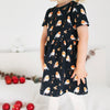 Robin print Short sleeve Dress