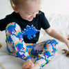 Rainbow Dino Print Baby Leggings 0-6 Years