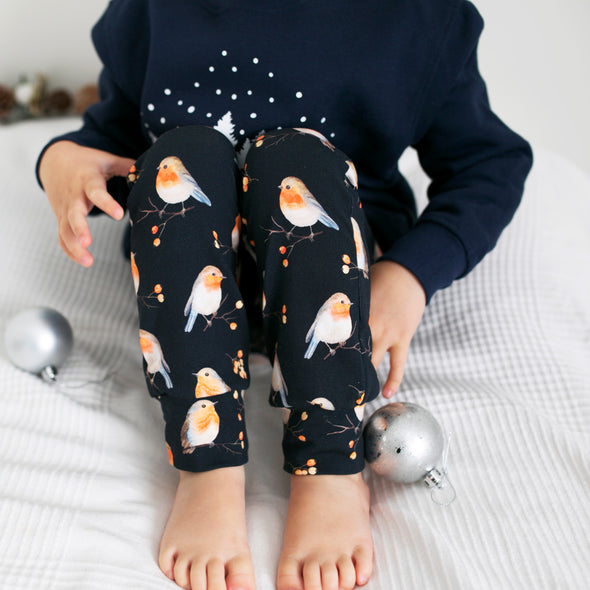 Robin print Leggings