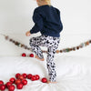 Mama Xmas leo print Leggings