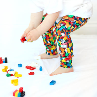 Brick print Child & Baby Leggings 0-9 Years