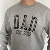 Adult Dad Est. Grey Sweater