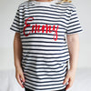 Nautical 100% cotton personalised T shirt