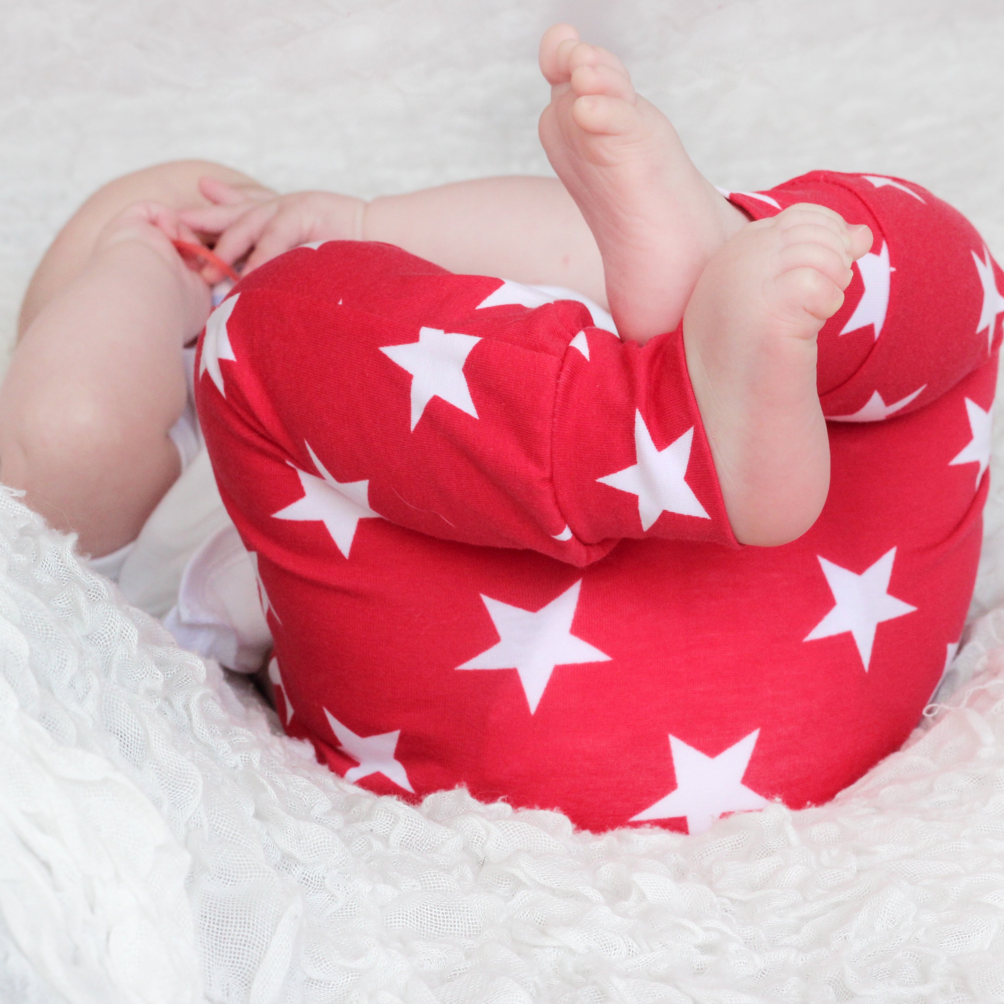 Unisex Red star Print Baby Leggings – Fred & Noah