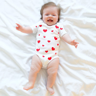 Love heart Baby Vest