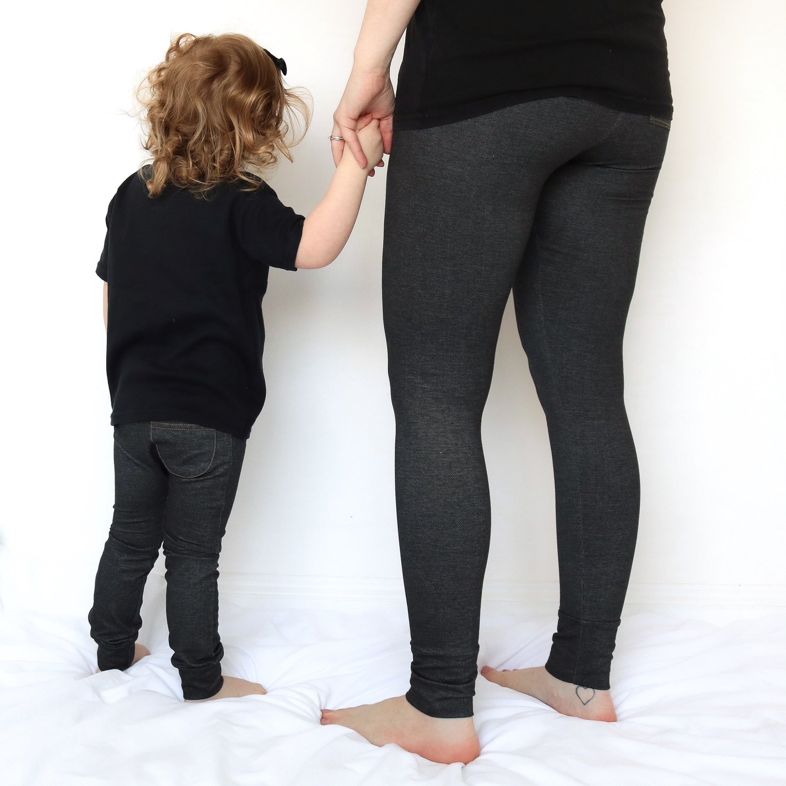 Charcoal Child & Baby cotton Jeggings – Fred & Noah