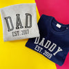 Adult Daddy Est. Navy Sweater