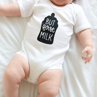 But first Milk Baby vest
