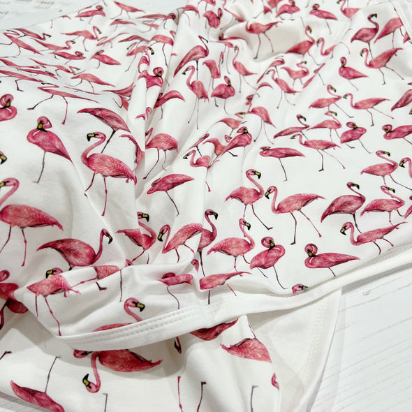 Milk Flamingo XXL blanket