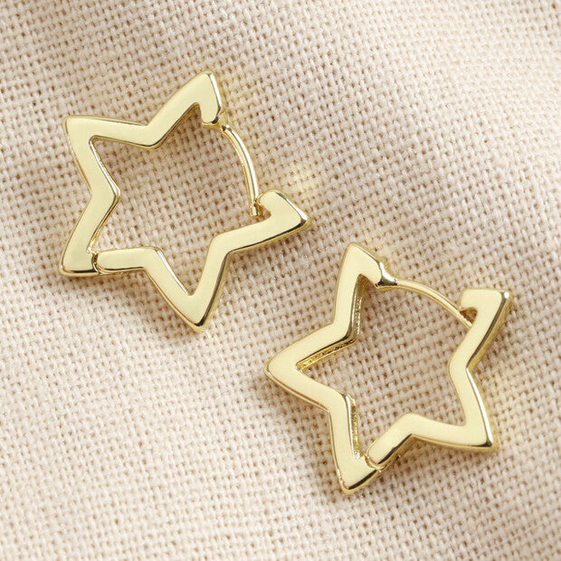 Aggregate more than 127 star hoop earrings best