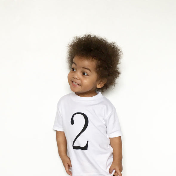 Birthday number 2 T-Shirt ( All colours ) - Fred & Noah