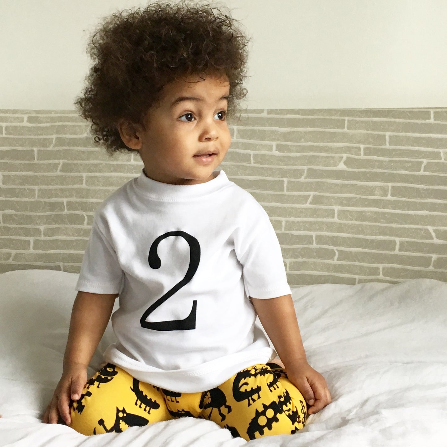 Birthday number 2 T-Shirt ( All colours ) - Fred & Noah