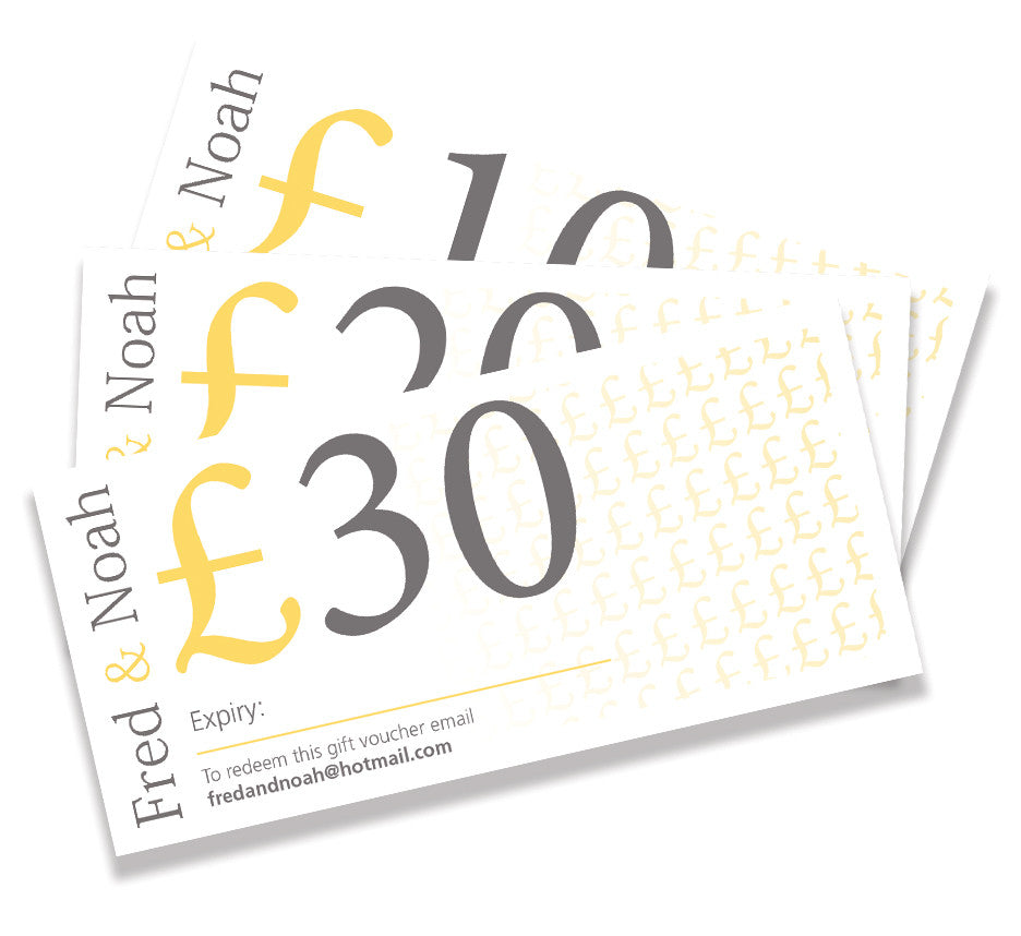 Gift Card - Fred & Noah